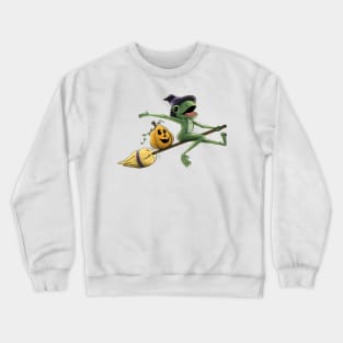 Frog Witch Crewneck Sweatshirt